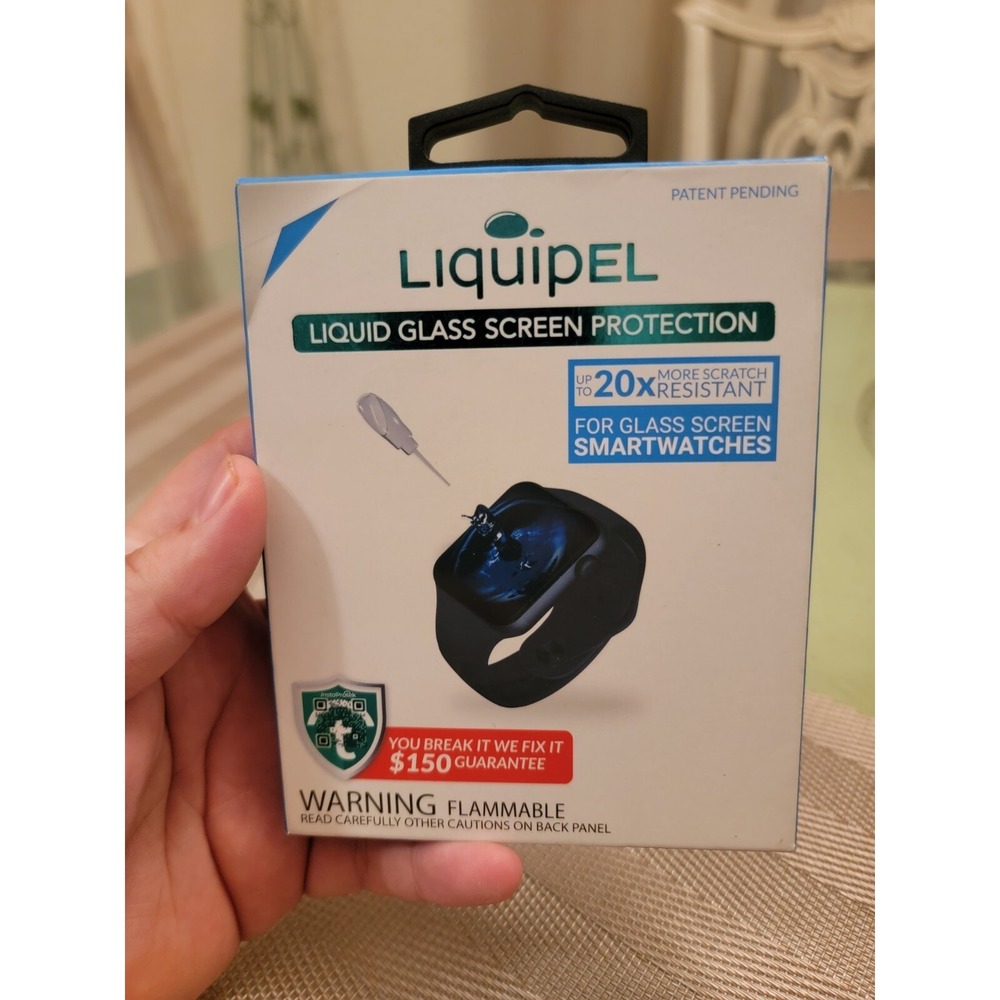 🍒 Liquipel-Liquid Screen Protector for Glass Screen Smartwatches - Transparent